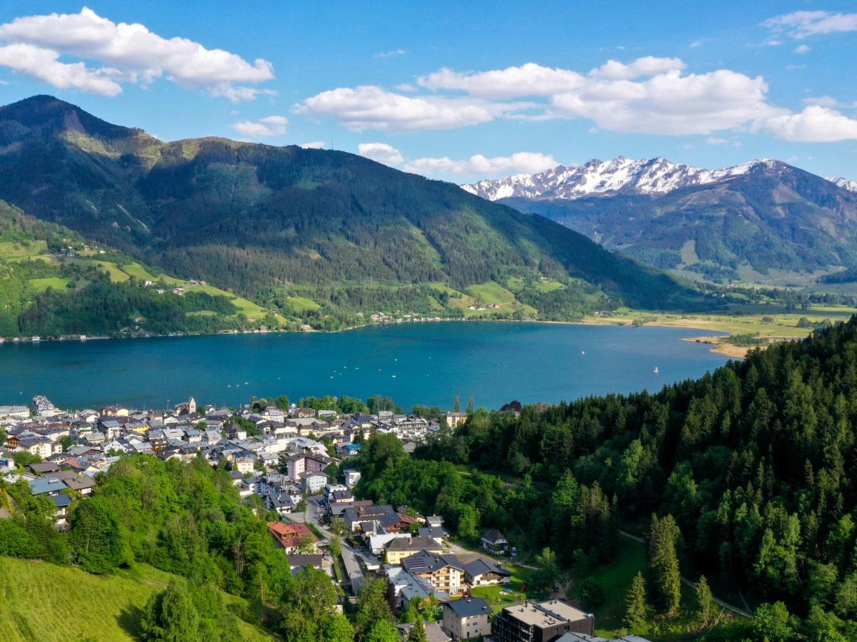Der Sonnberg Alpinlodges - Apartments Mit Seeblick, Privater Sauna Und Self Check-In Zell am See Exterior foto