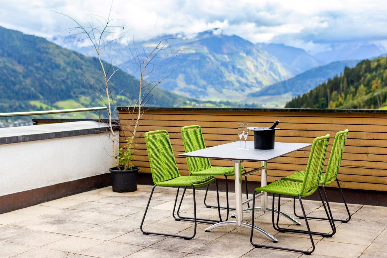 Der Sonnberg Alpinlodges - Apartments Mit Seeblick, Privater Sauna Und Self Check-In Zell am See Exterior foto